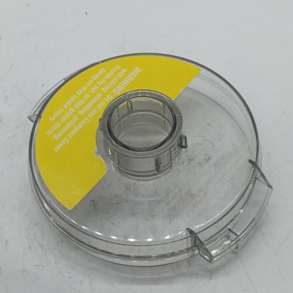Cuisinart DLC-116GTX Food Processor Compact Cover Lid Clear Replacement Part a14